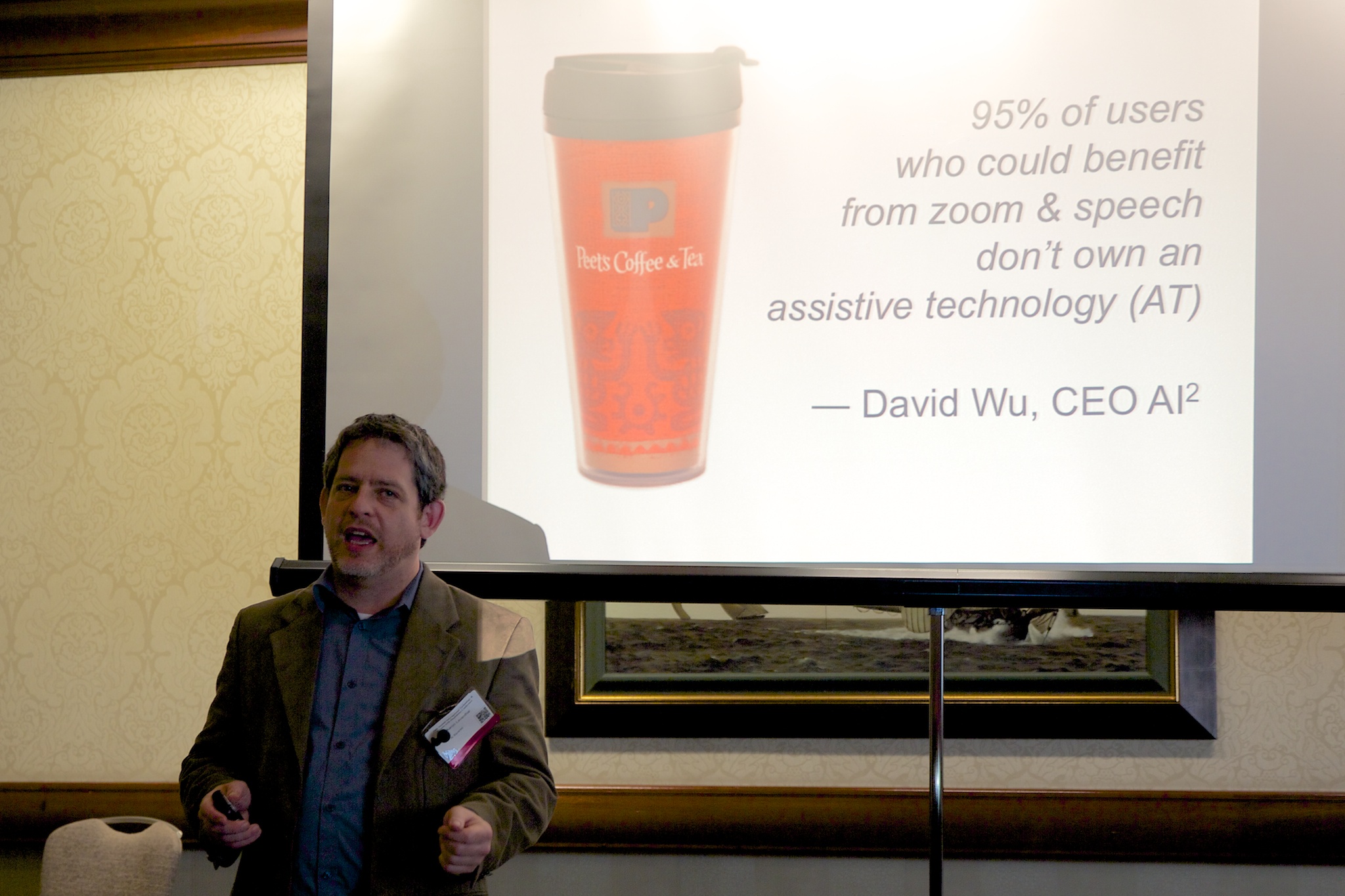 Aaron Leventhal presenting.